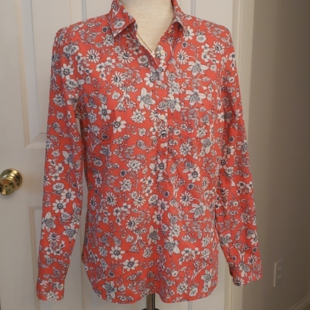 𝅺GAP Floral Top XS